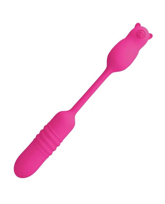 Vibrators Pretty Love Nobikuma Thrusting Egg Fuchsia Pretty Love