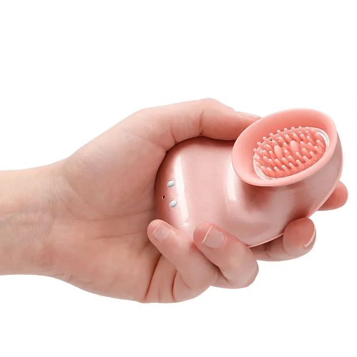 Vibrators Twitch Rose Gold Hands Free Suction And Vibration Toy Shots Toys