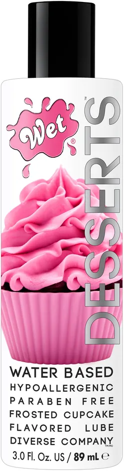 Vibrators Wet Wet Desserts Frosted Cupcake 3 Fl Oz