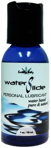 Waterslide Water Based Personal Lubricant 1 Oz Earthly Body Lubricants