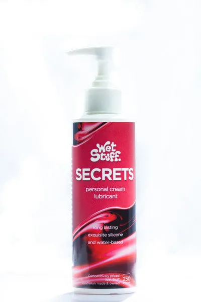 Wet Stuff Secrets 250g Pump Wet Stuff Male Sex Toys