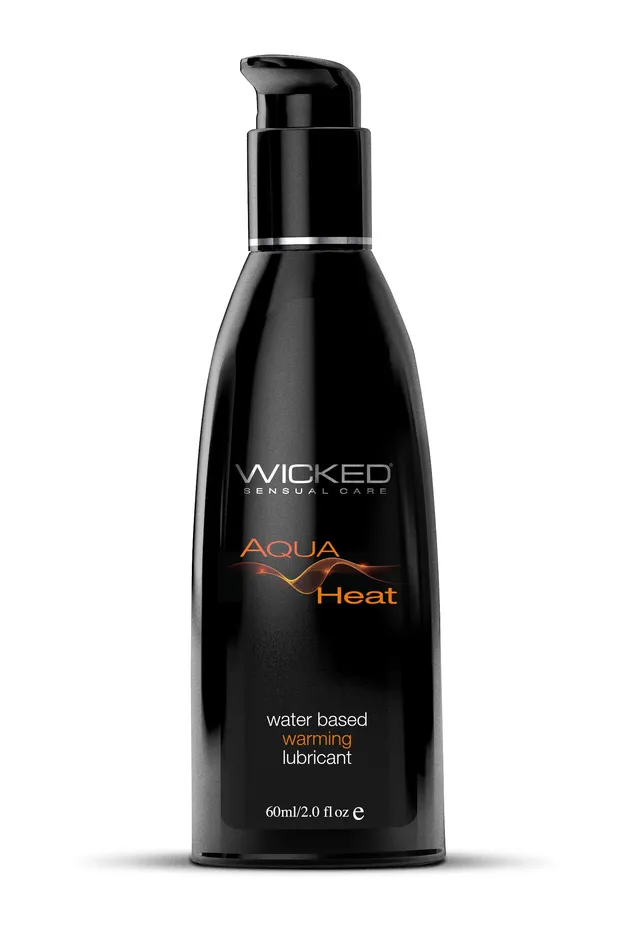 Wicked Sensual Care Aqua Heat Water Based Warming Lubricant 2 Fl Oz Lubricants Wicked Sensual Care Aqua Heat Water Based Warming Lubricant 2 Fl Oz Lubricants