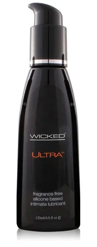Wicked Sensual Care Ultra Silicone Lubricant 4 Fl Oz Female Sex Toys