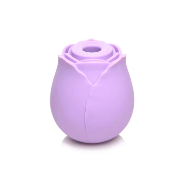 XR Brands inmi Vibrators Bloomgasm Wild Rose 10x Suction Clit Stimulator Purple