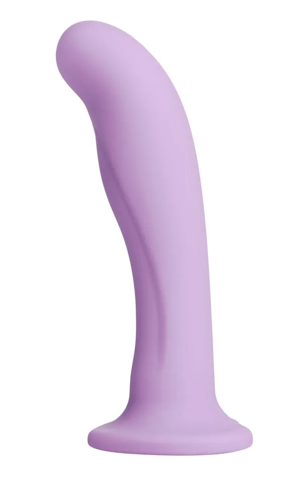 XR Brands Strap U Female Sex Toys Royal Heart on Silicone Harness Dildo Purple